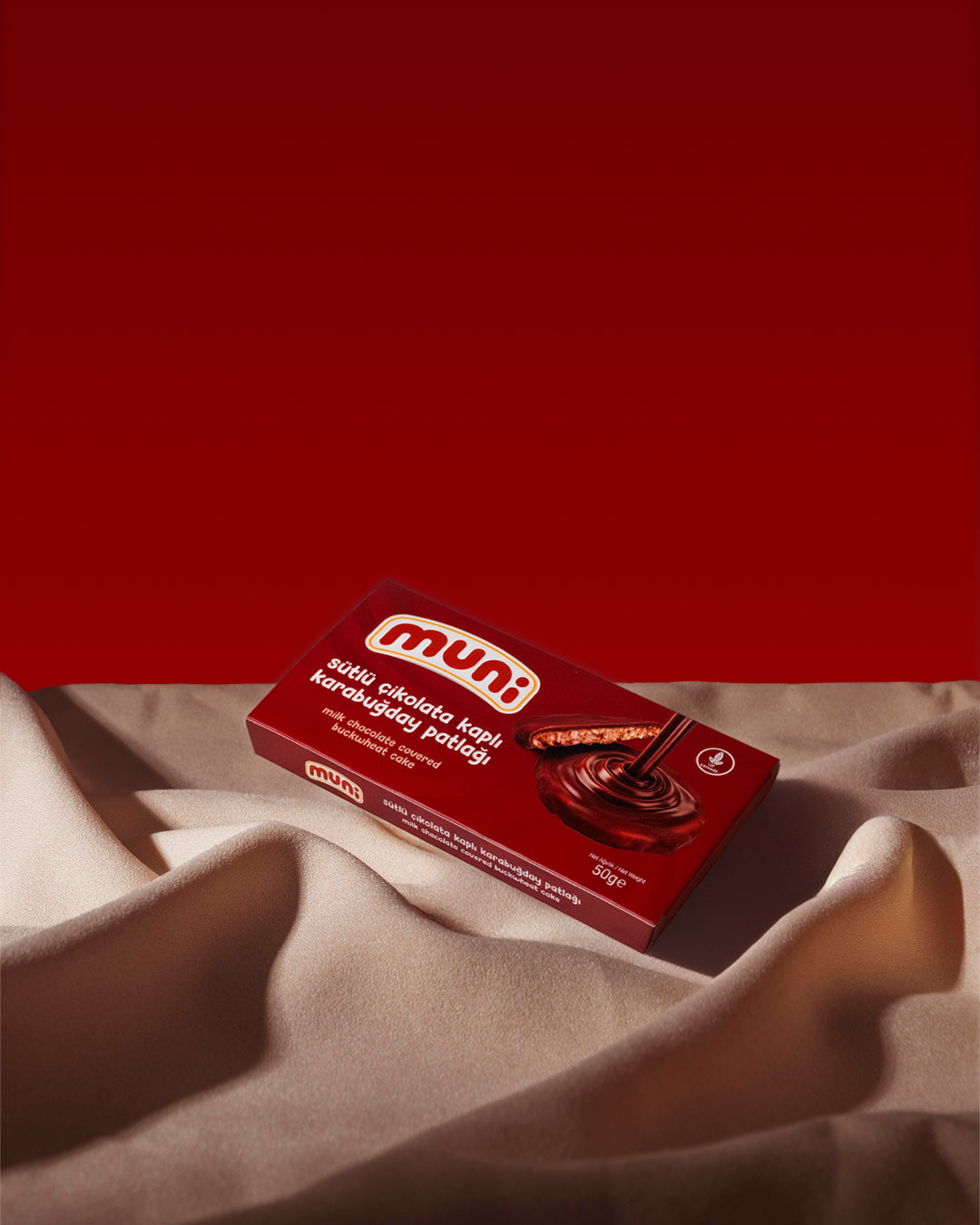 muni Sütlü Çikolata Kaplı Karabuğday Patlağı