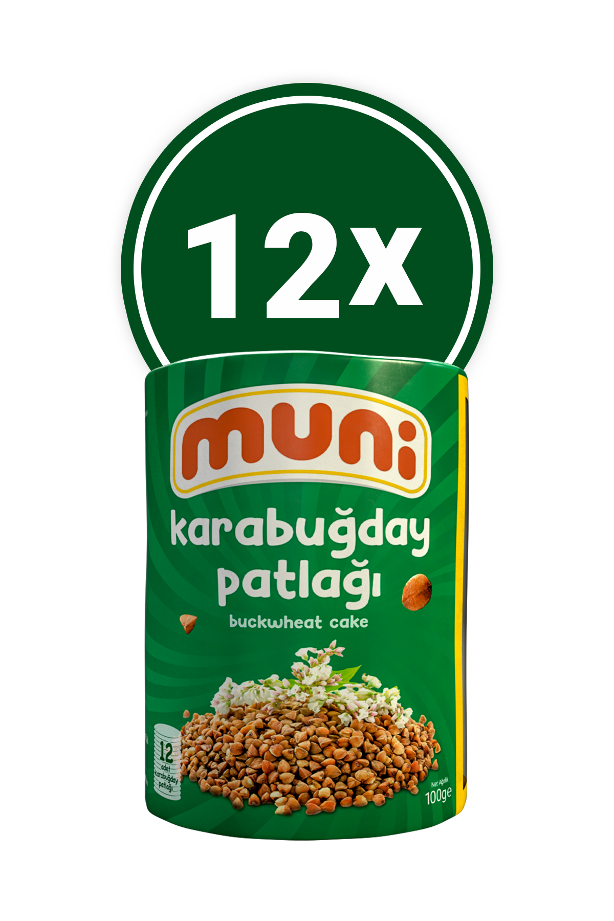 muni Karabuğday Patlağı 12'li