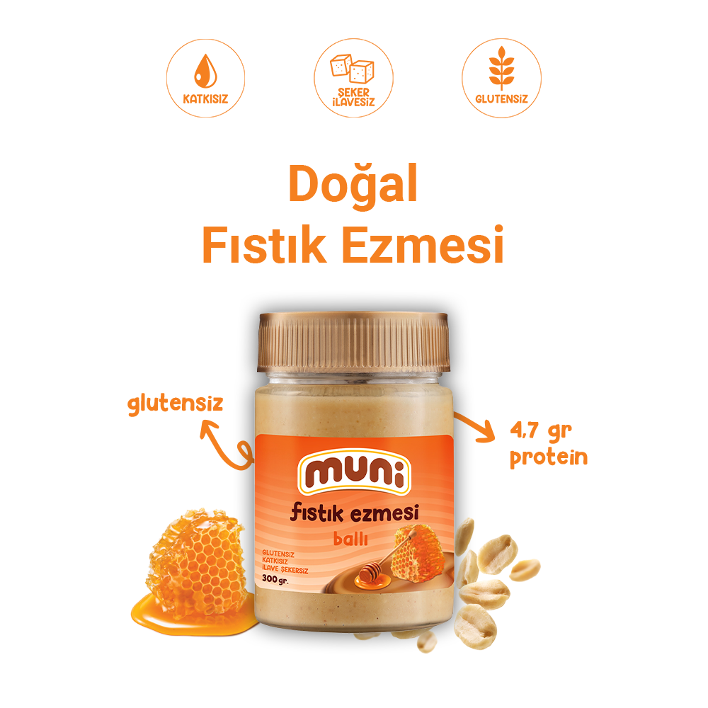 PEANUT BUTTER WITH HONEY