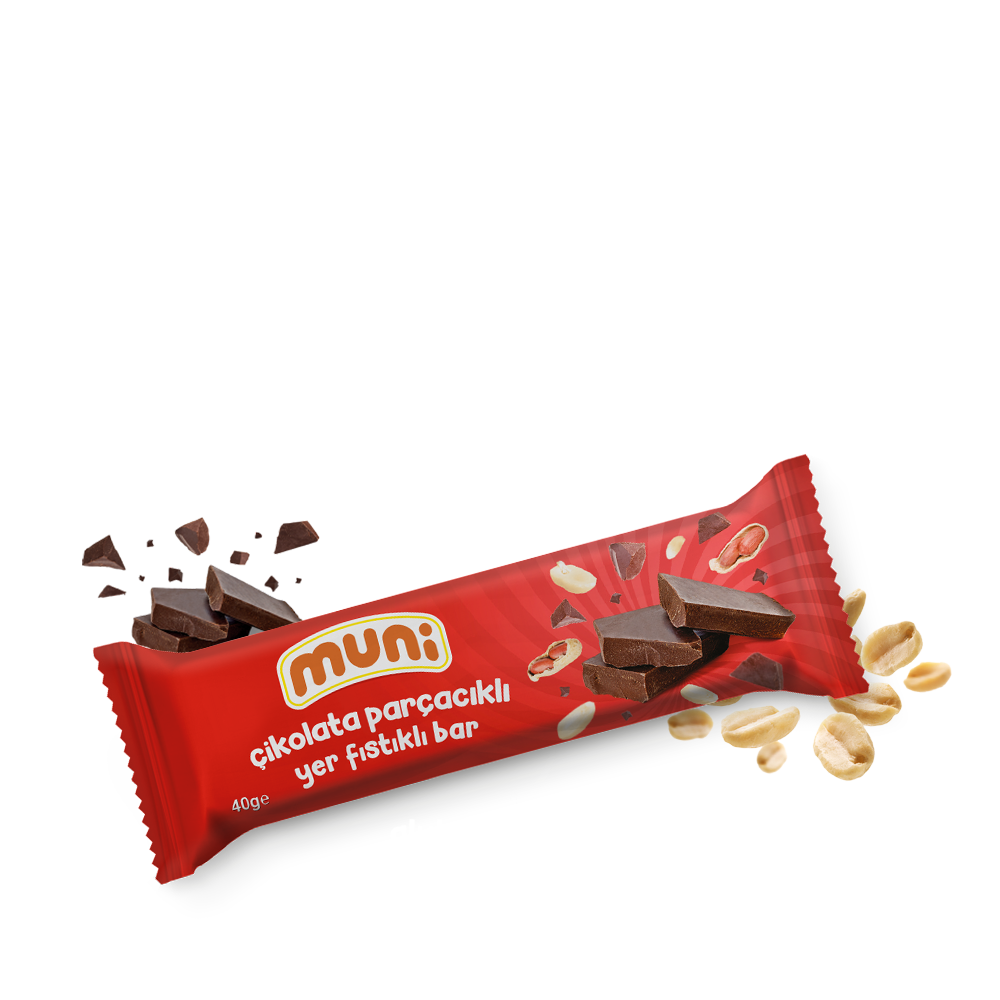 PEANUT BAR WITH CHOCOLATE PIECES