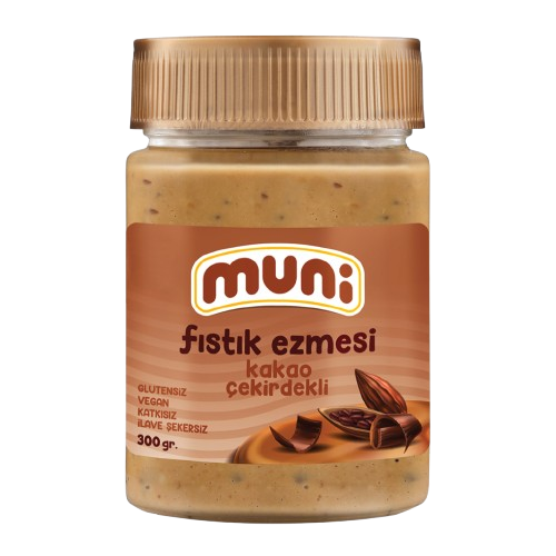 PEANUT BUTTER WITH COCOA BEANS