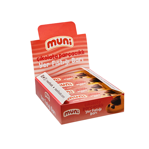 PEANUT BAR WITH CHOCOLATE PIECES