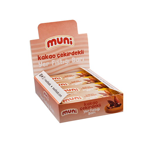 PEANUT BAR WITH COCOA BEANS