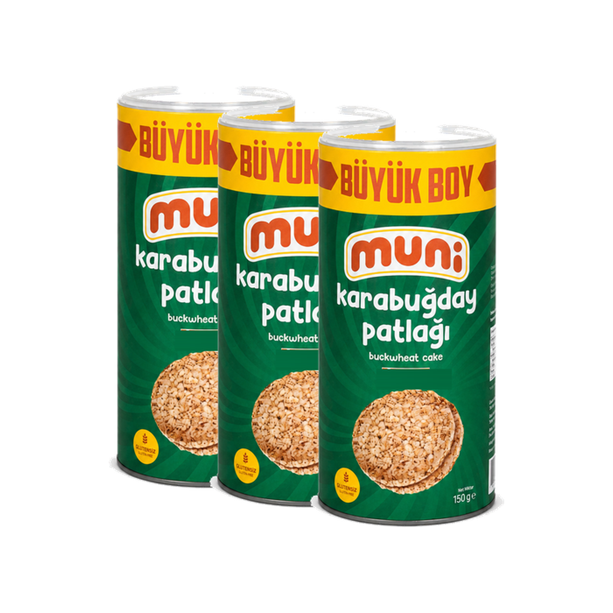 muni Karabuğday Patlağı Büyük Boy 3'lü