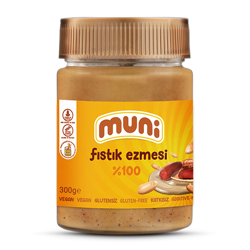 muni %100 Fıstık Ezmesi