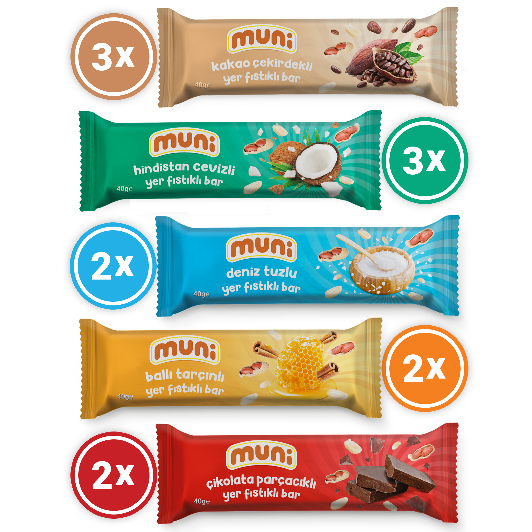 PEANUT BAR MIXED PACKAGE