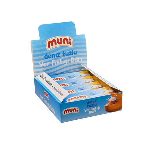 Deniz Tuzlu Yer Fıstığı Barı, 40 G X 12 Adet