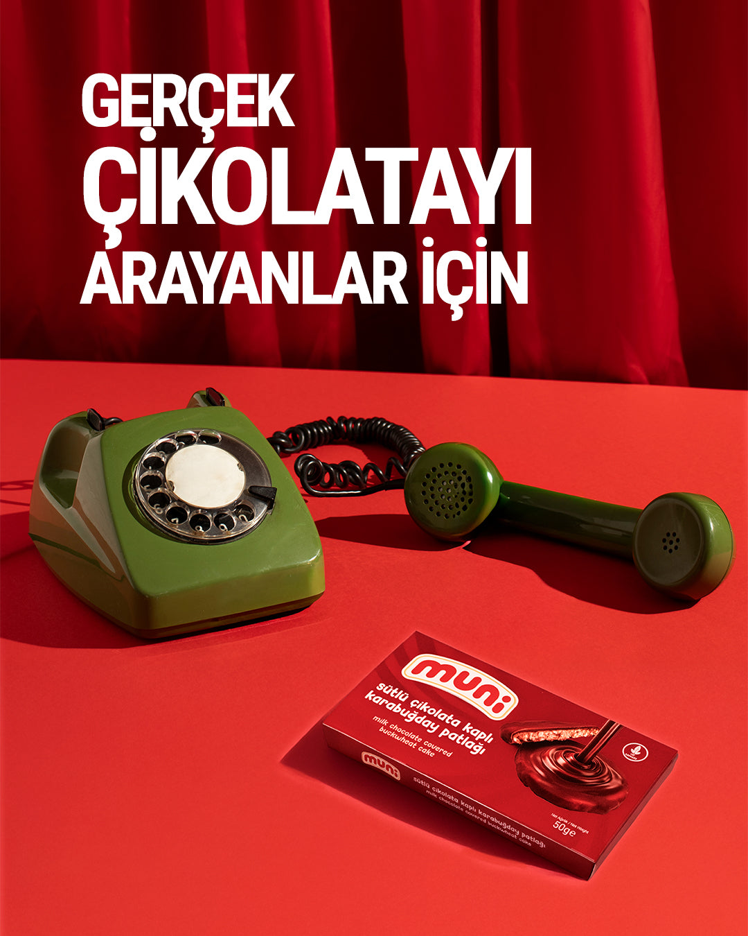 muni Sütlü Çikolata Kaplı Karabuğday Patlağı