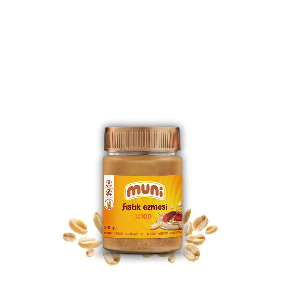 Fıstık Ezmesi Vegan 3'lü